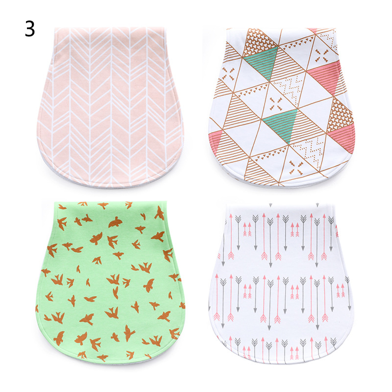0148 Custom 100% Cotton Triangle Baby Bib