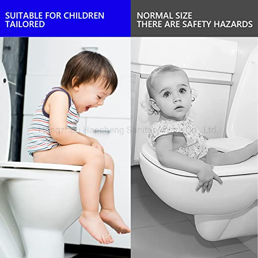 Family Toilet Seat with Child Seat Built-in Soft Close Toilet Seat Removeable Potty Training Toilet Seat for Toddler