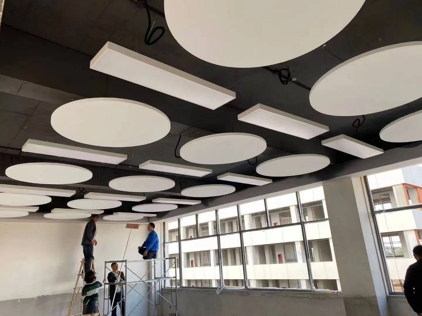 Suspended Clouds Ceiling for Sound Absorbing Ceiling Panels