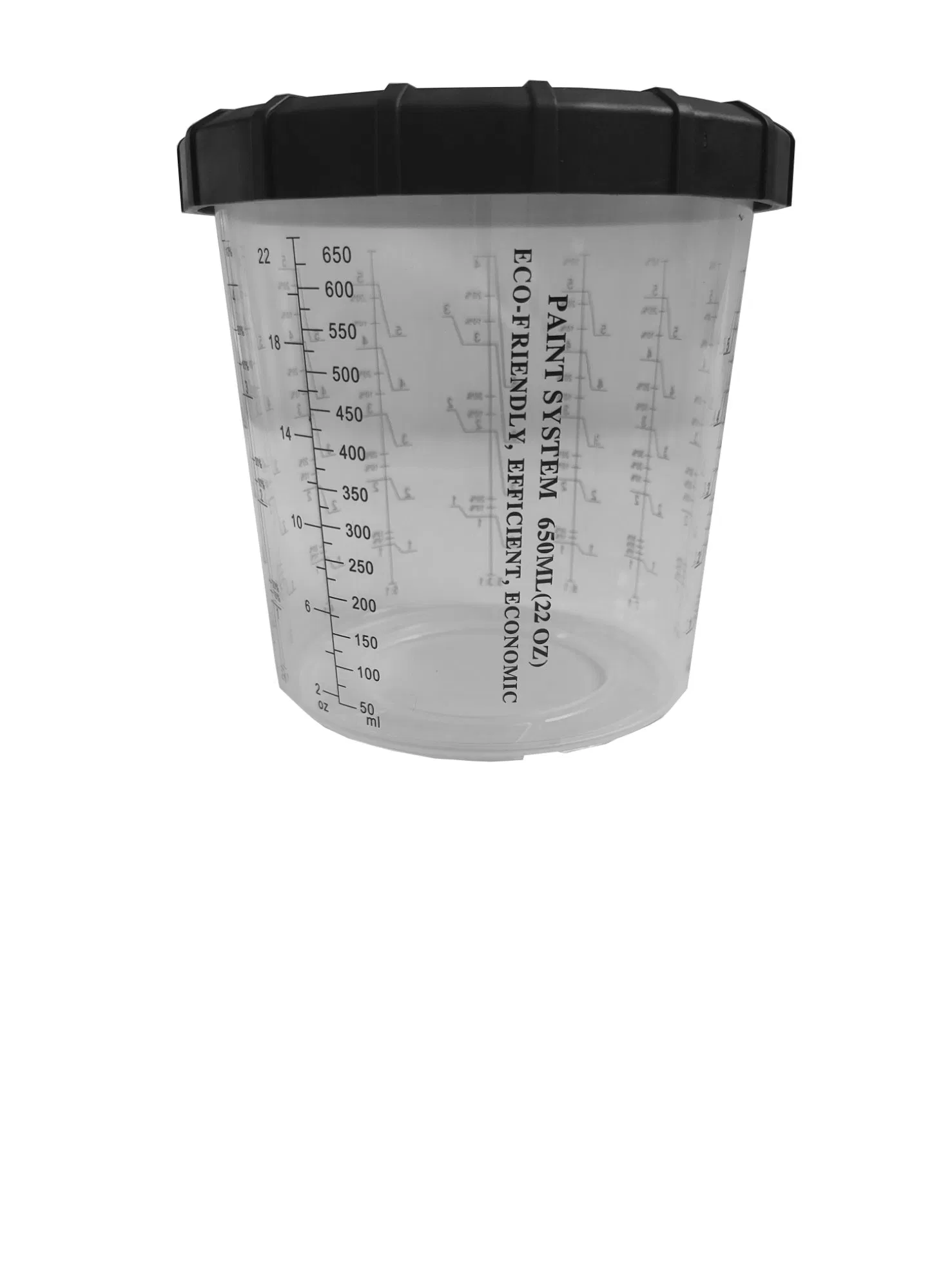 Одноразовый распылитель с крышкой и фильтром 650CC