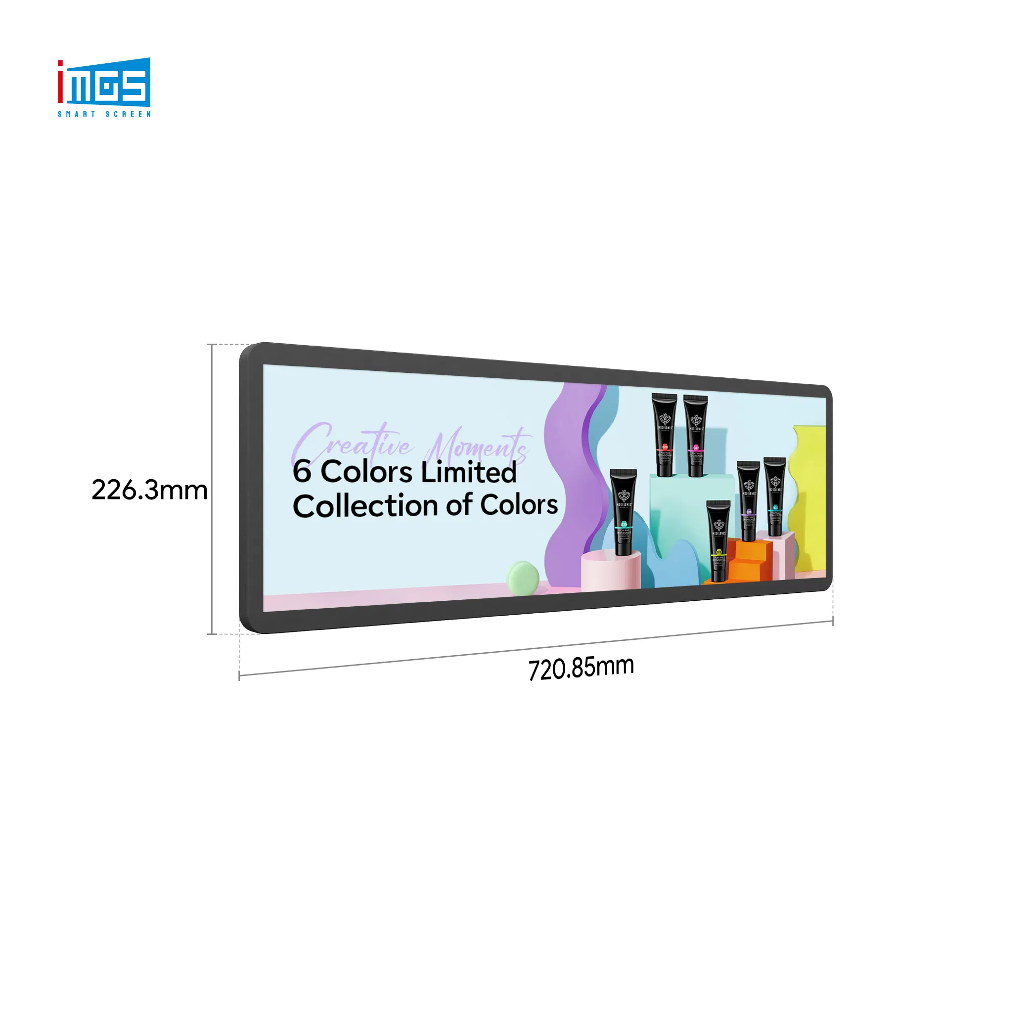 Рекламный дисплей-киоск 29 дюймов, цифровая вывеска