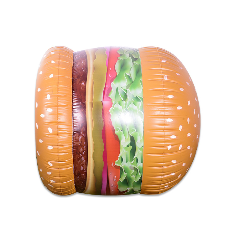 Good Food Model Advertising Inflatable Bread Hamburger Display