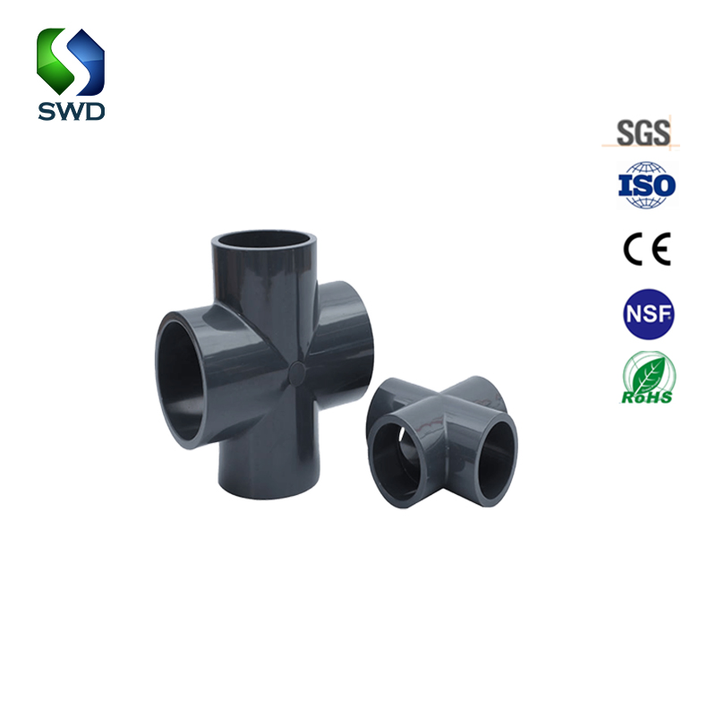 High-Quality DIN Gray Plastic UPVC Fitting for Water Supply-Union