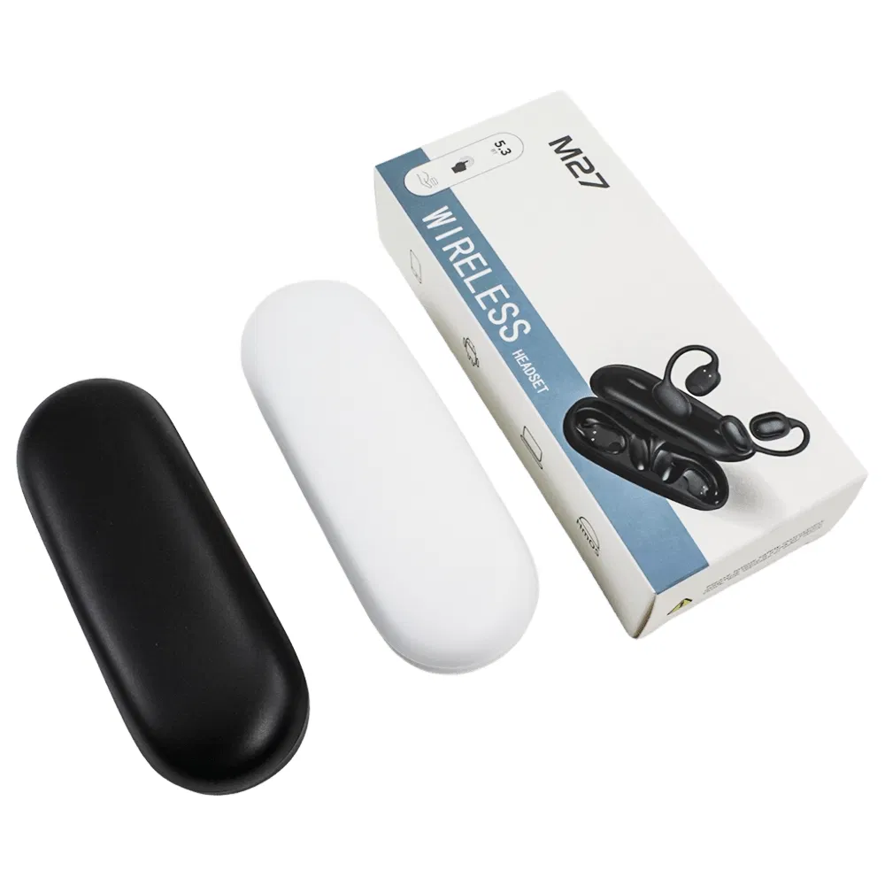 Free Shipping Tws M27 Wireless Earphones Air Conduction Surrounding Sound HD Voice Call Handfree Ear-Hook Earbuds