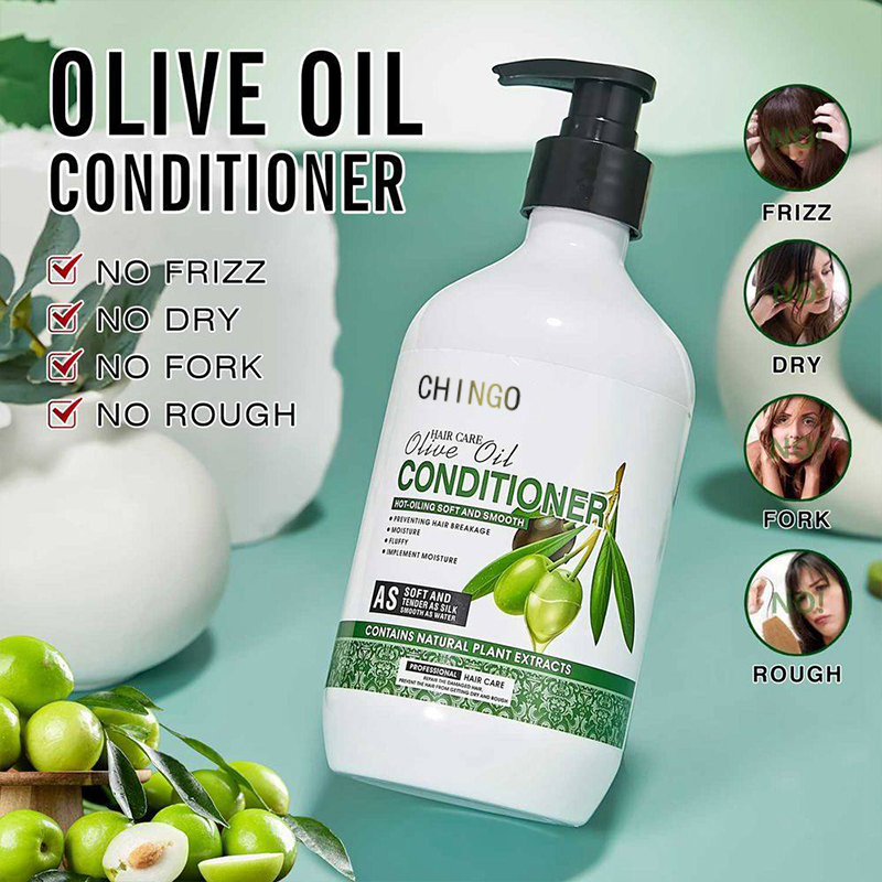 Natural Moisturizing Anti Dandruff Hair Repairing Olive Oil Conditioner