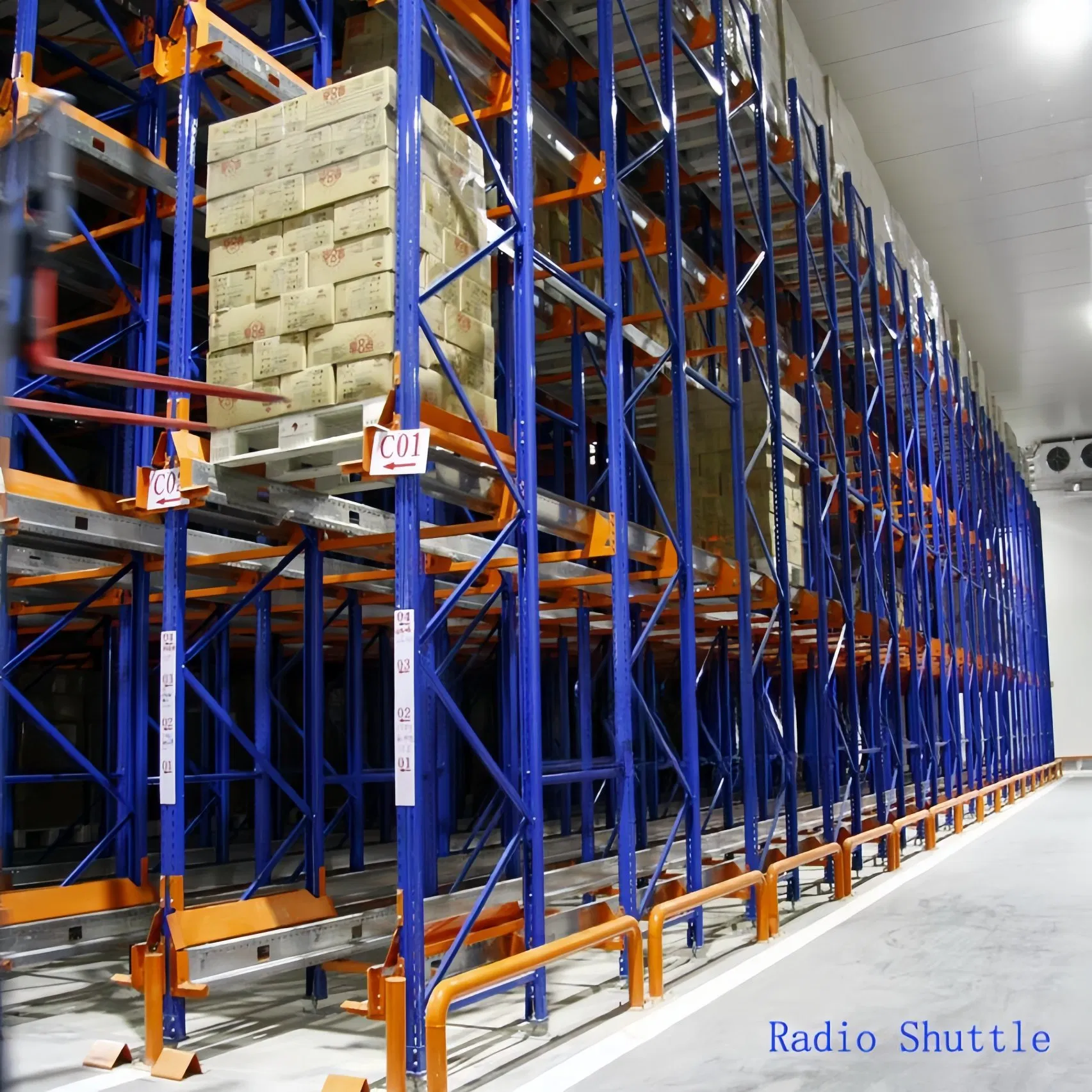 Automation Pallet Runner Radio Shuttle Racking for Industrial Warehouse Storage