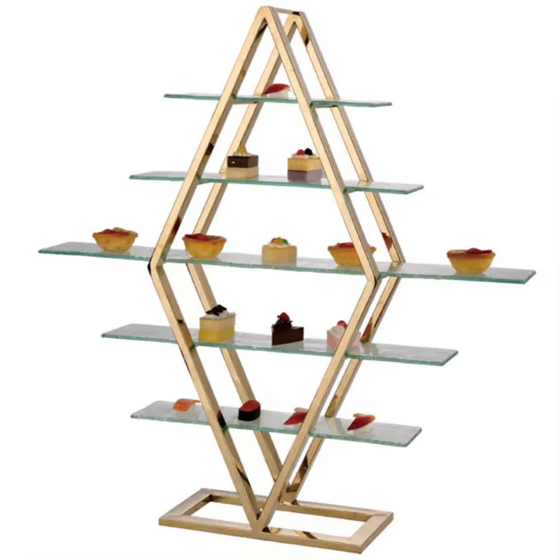 Hotel Furniture Commercial Catering Equipment Cake Decoration Catering Display Rack Food Stand