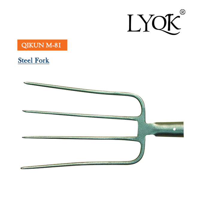 M-78 Garden Fork with Manual Drop Forged Steel and Sharpened End