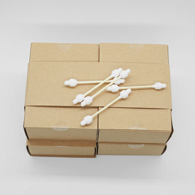 Eco Friendly Bamboo Cotton Buds Organic Cotton Swabs Plastic Free Sustainable Materials Recycled Packaging