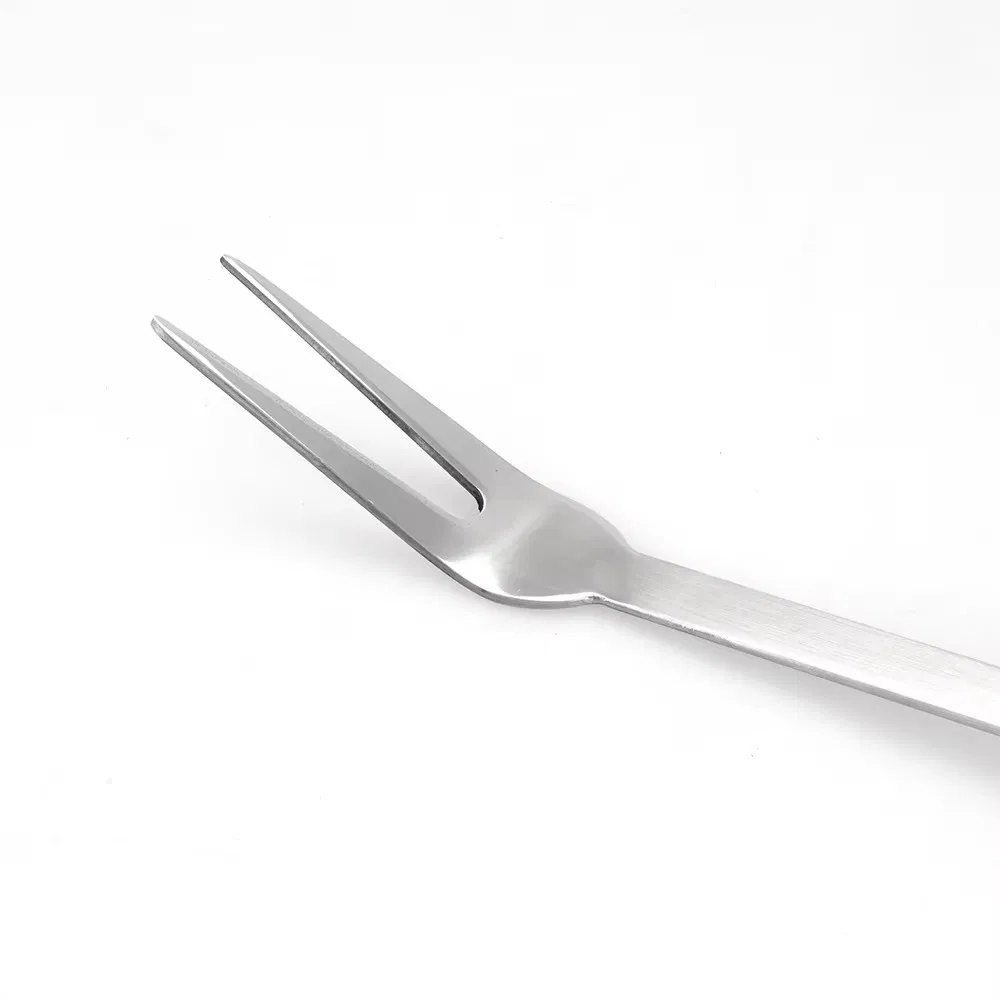 18'' Stainless Steel Meat Fork Durable Utensil for Grilling and Carving Meat
