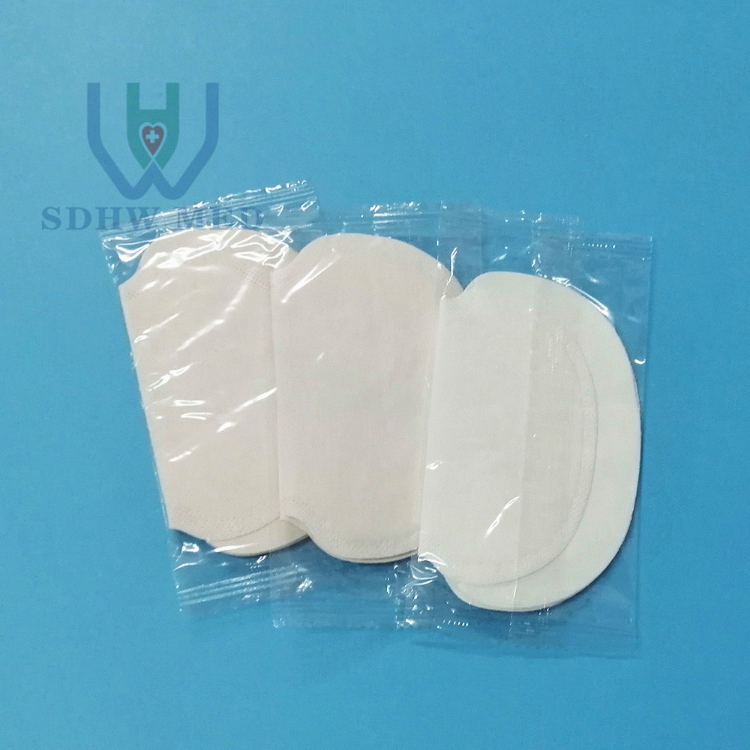 Hot Sale Non-Woven Adult Underarm Sweat Pads