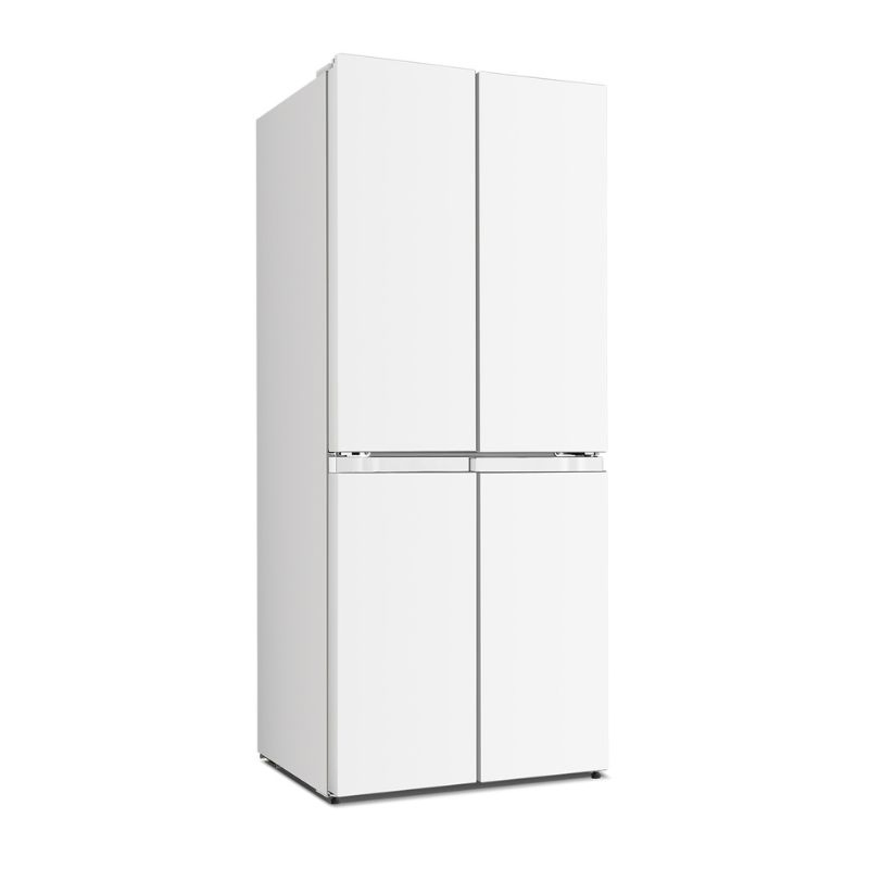 340L OEM Commercial Household Manual Defrost French Folding Door Fridge Refrigerator