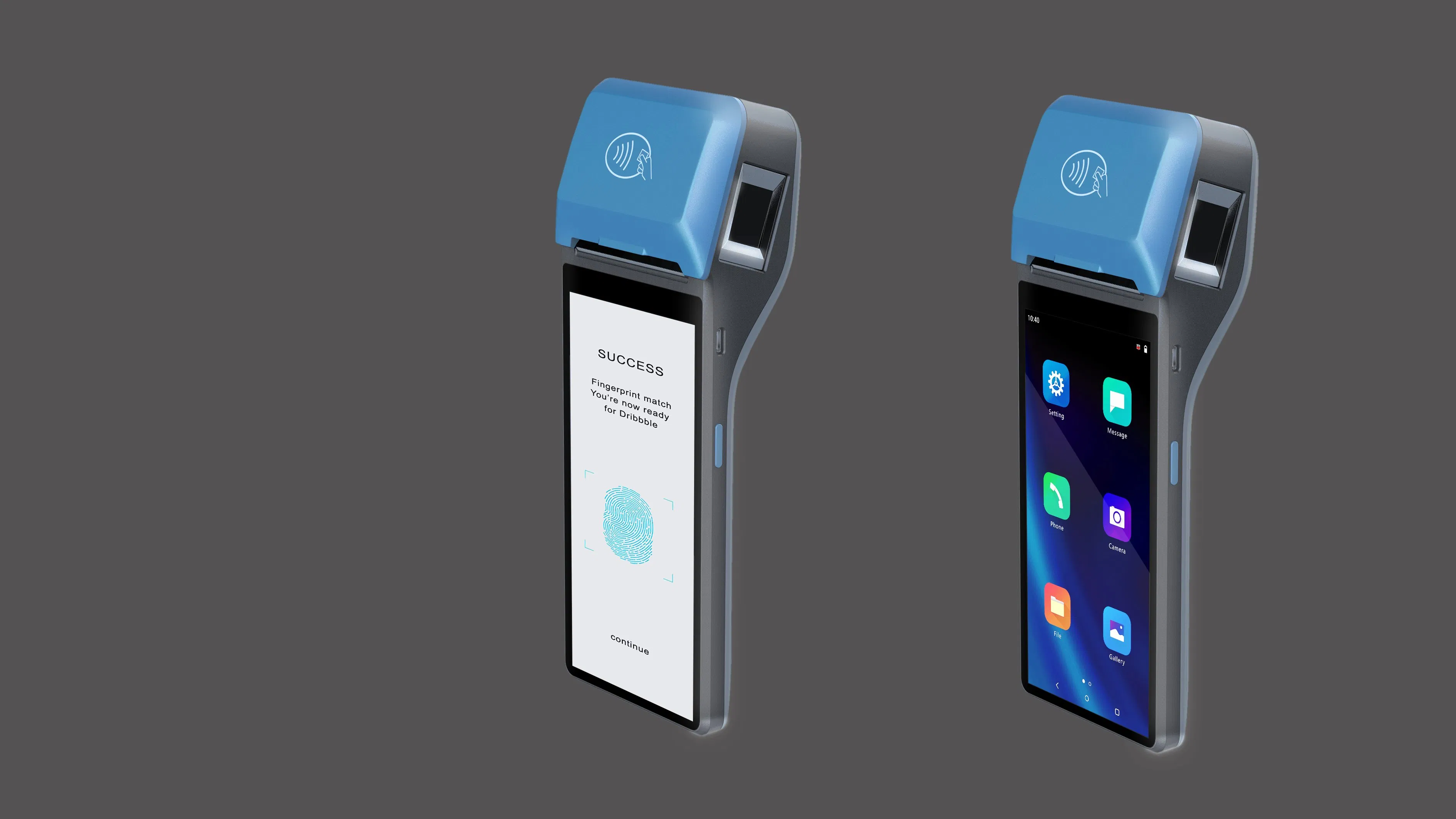Touch Screen Mobile POS Terminal CS1030PRO with Dual Display