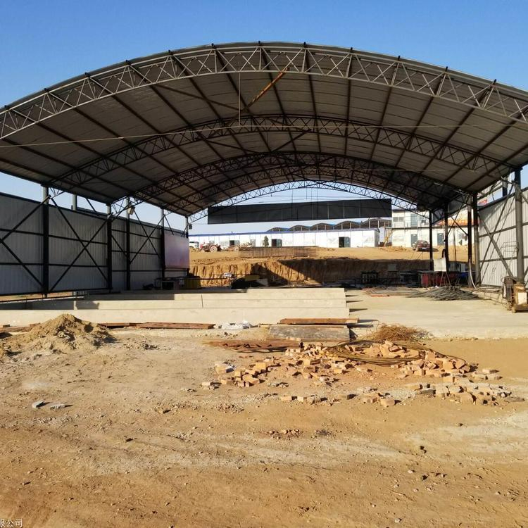 Prefab Steel Structure Building with Curtain Glass Wall for Car Showroom