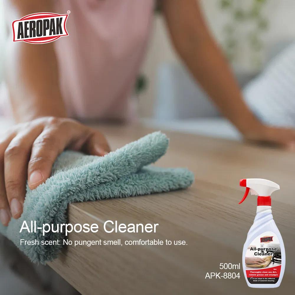 Aeropak 500ml Bottle Powerful Degreasing Decontamination Quick Dry Streak Free All Round Stain Removal Spray Cleaner