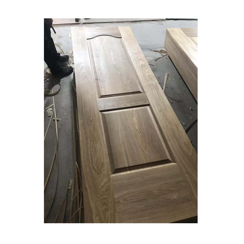 High Quality Customized 3mm Wood Veneered Moulded HDF Door Skin