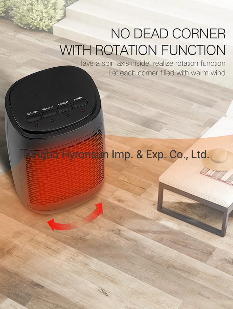 Electric Heater Intelligent Power-Saving Mute Remote Control Infrared Heater