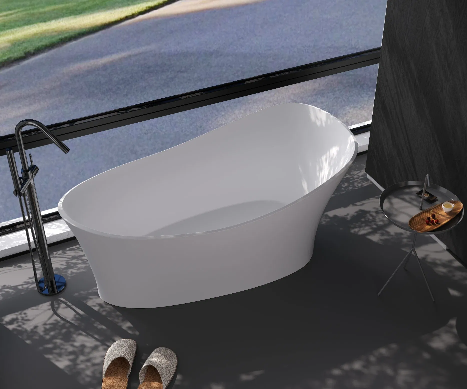 Ванна для замачивания Hondao из искусственного камня