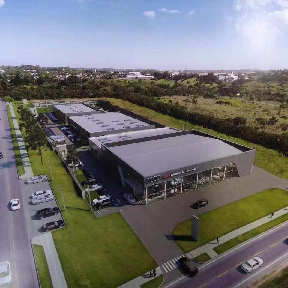 Fast Installing Exhibition Hall Customized Showroom Prefabricated Steel Structure Factory Warehouse Workshop