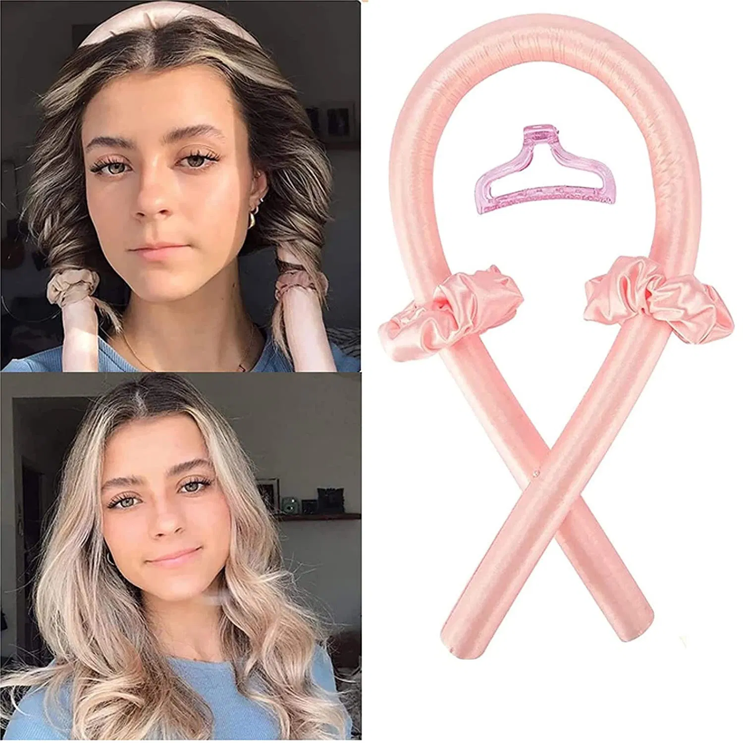 Бигуди без нагрева Portable Heatless Curling Rod Headband