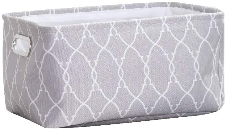 Collapsible Sturdy Fabric Storage Basket Cube