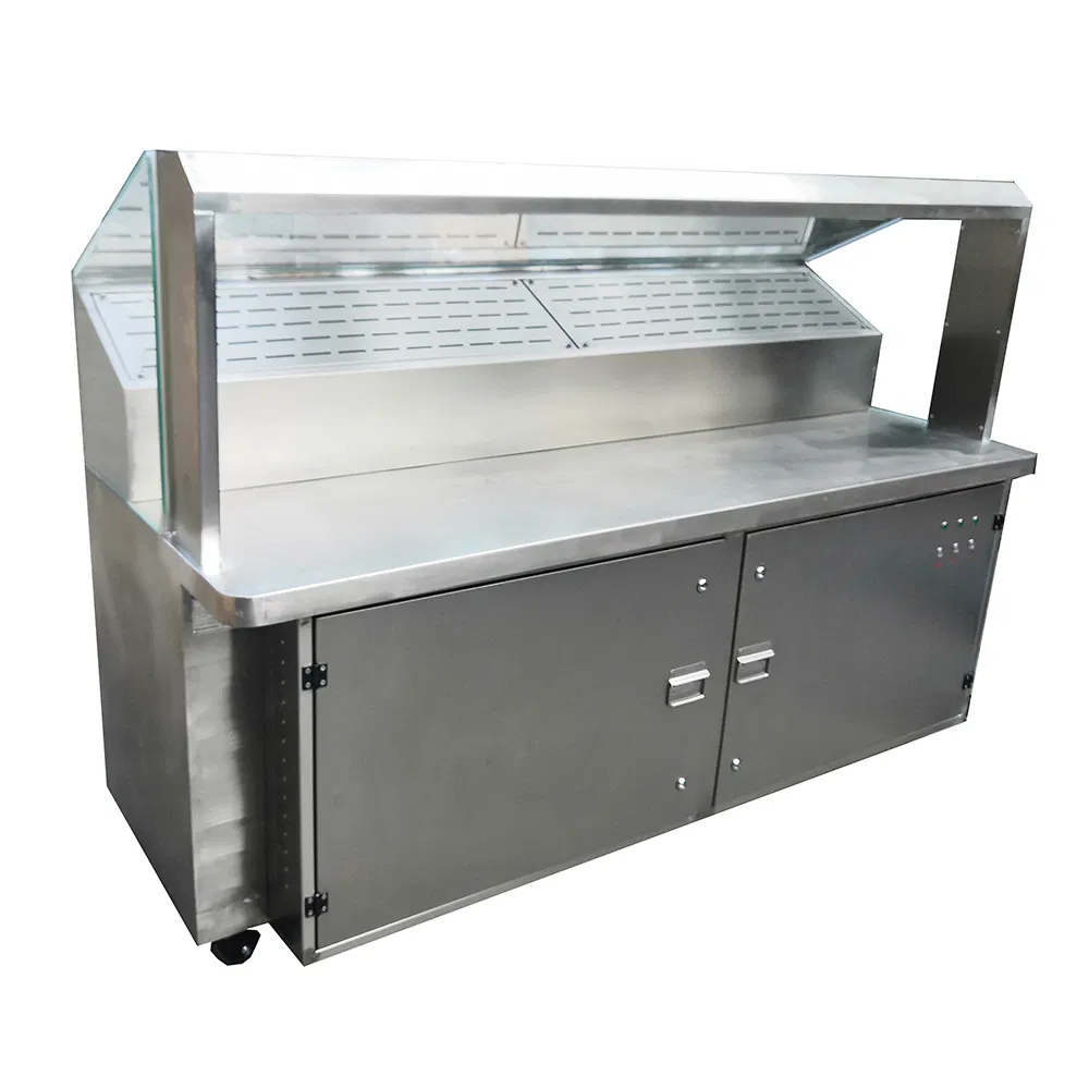 Mobile Cooking Station with Electrostatic Precipitator for Food Trailer Ventilation Needs