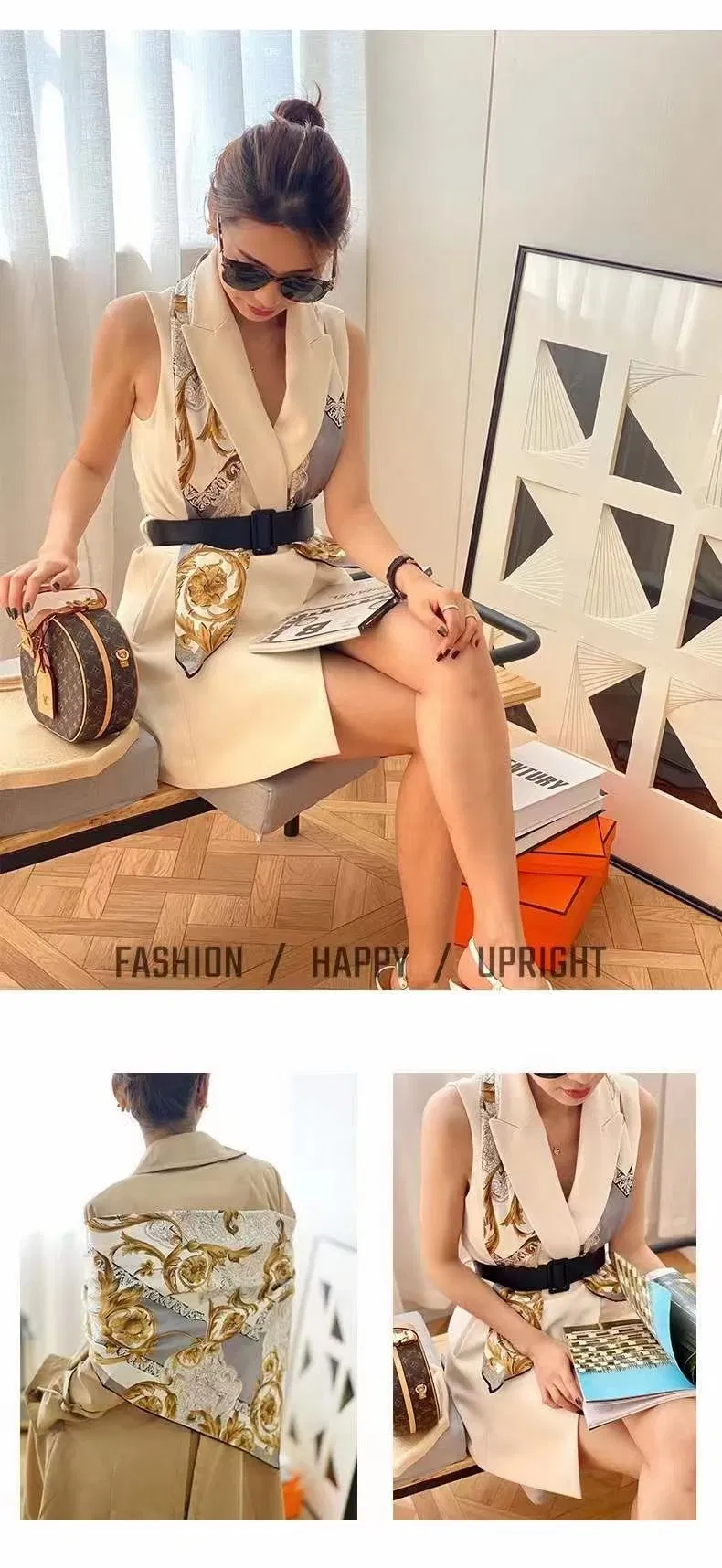 Silk Scarves for Fashion Decoration