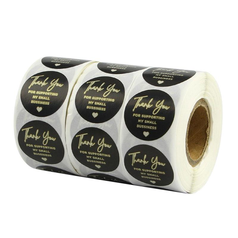 Eco-Friendly Round Thermal Labels for DIY Projects and Branding