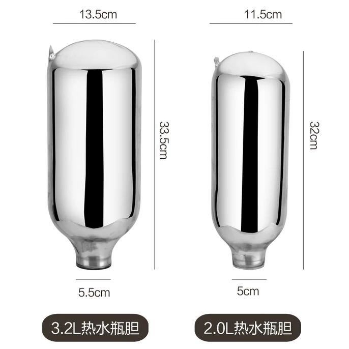 Glass Refill Vacuum Bottle 1L Volume