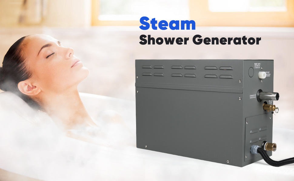 Парогенератор Diooist 18 кВт с автодренажем, розовое золото