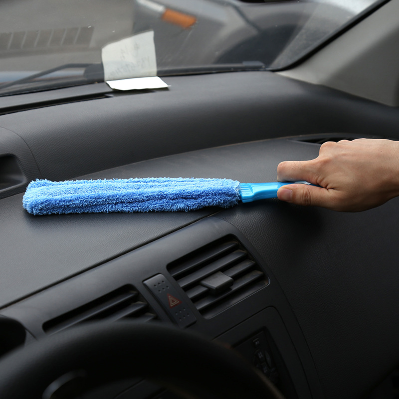 Carry Home Color Fiber Car Brush, Air Conditioning Sheet, Household Dust Duster, Car Dust Duster