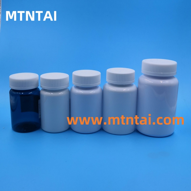 PE Bottle 120ml in White Color/Pill Bottle