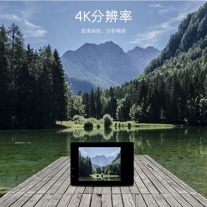 Outdoor Sports Diving Camera F60r Cycling Camera 2.4G Remote Control WiFi Sports Camera 4K Camera