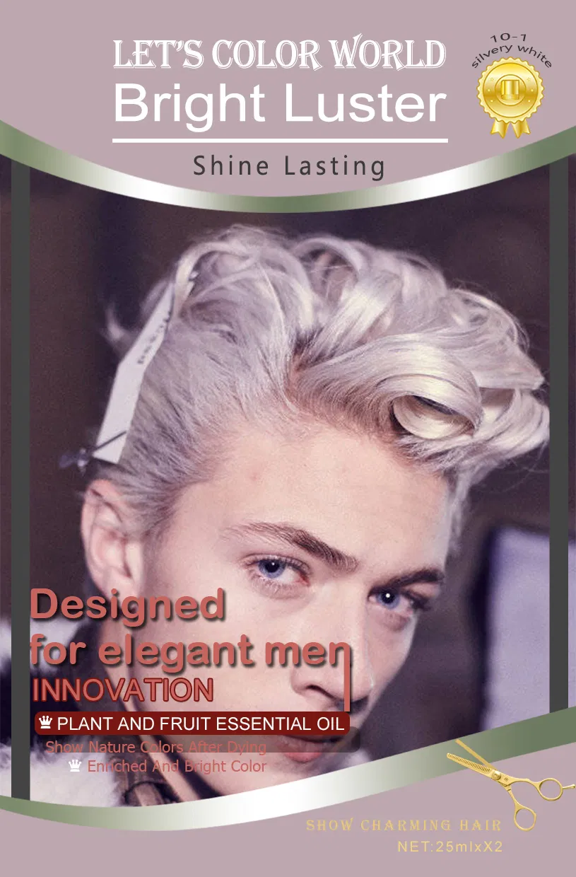 Professional Supplier Ammonia Free Organic Hair Dye Brands White Hair Dye Wholesale