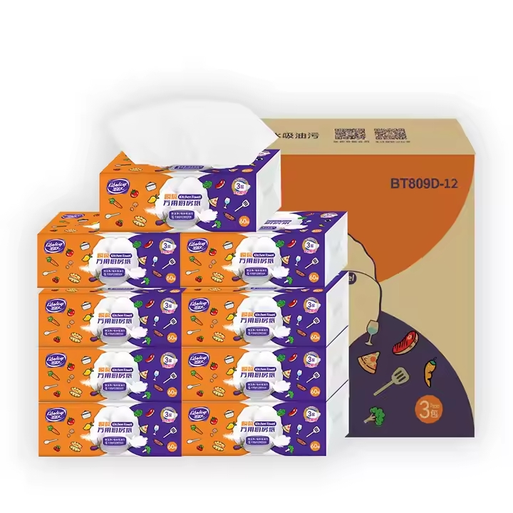 Special Counter Fashion Wholesales Kitchen Tissue Roll Kitchen 3 Ply