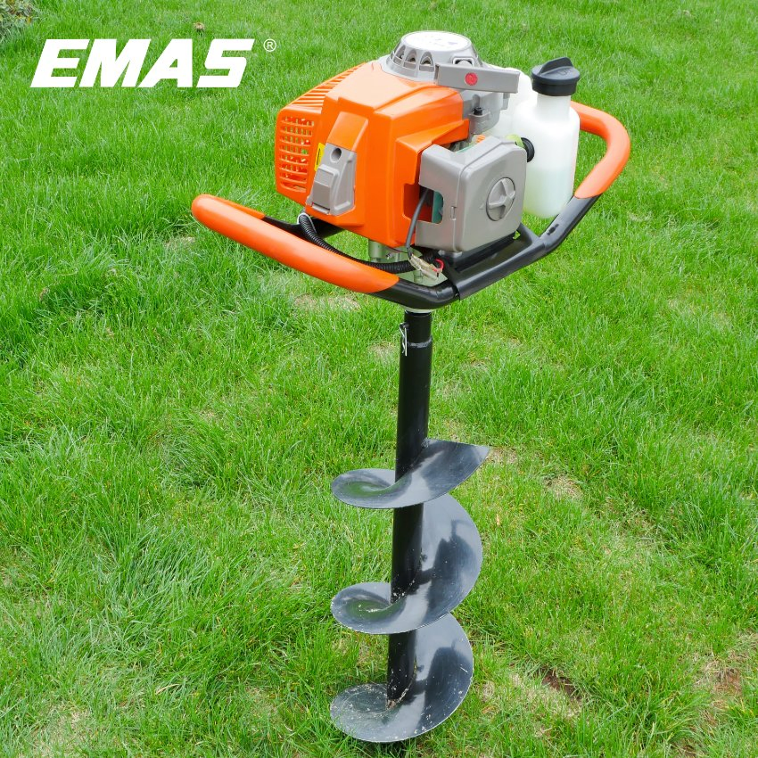 63cc 2 Stroke Earth Auger Ice Auger Post Hole Auger Ground Earth Drill