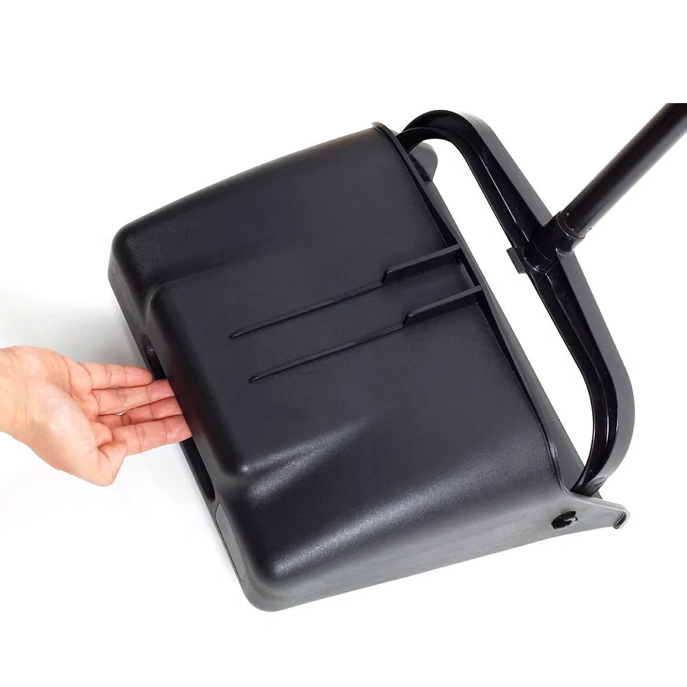 Handy Windproof Lobby Dustpan with Broom Set Plastic Broom