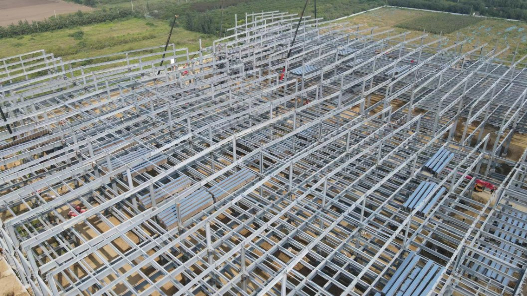 Pre-Engineered Steel Structure Logistics Warehouse