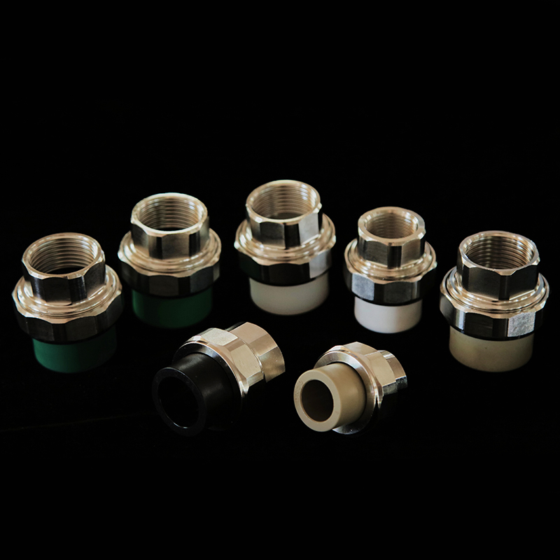 Customizable Stainless Steel Union PPR Pipe Fittings for Plumbing Accessory of Tubes and Connections