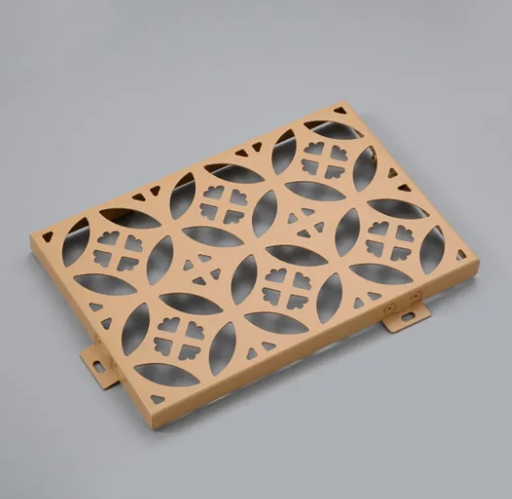 Wood Grain Finish Aluminum Veneer Cladding for Curtain Wall