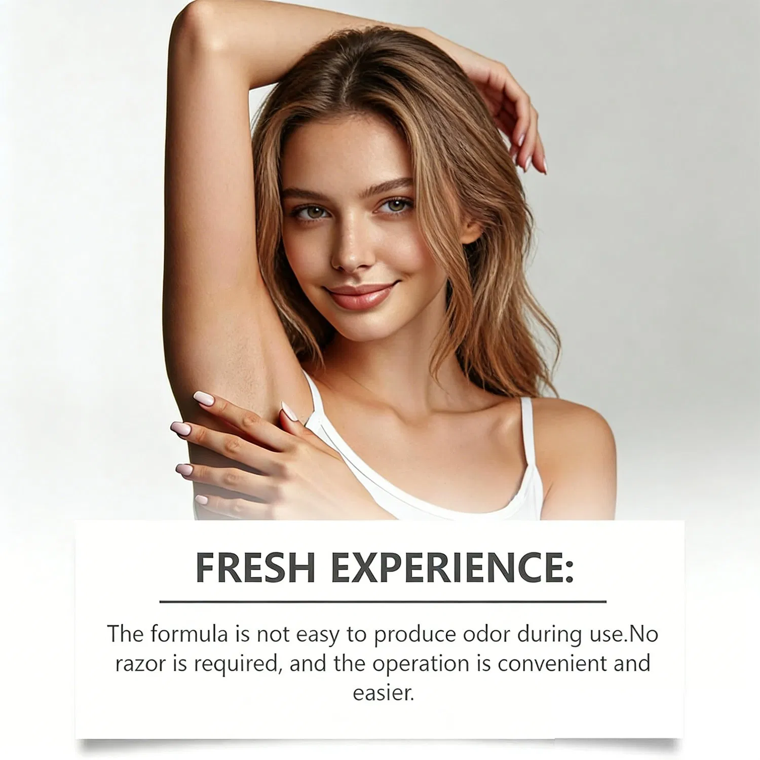 Delicate Hair Removal Cream Gently Erases Unwanted Hair Thoroughly
