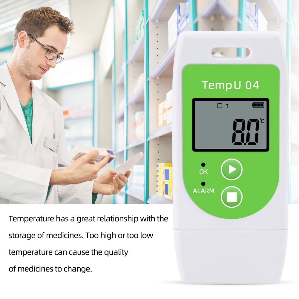 32000 Readings Internal Sensor Real Time Temperature Recorder and Data Logger USB