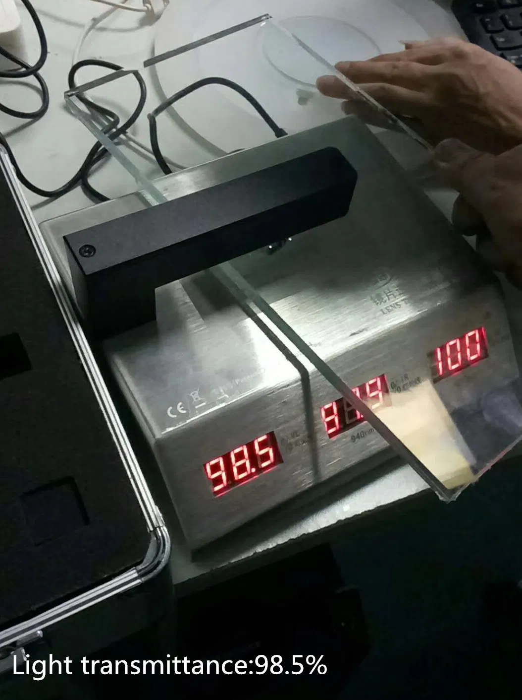 Double-Sided Coated Float Glass with 98% Anti-Glare Feature