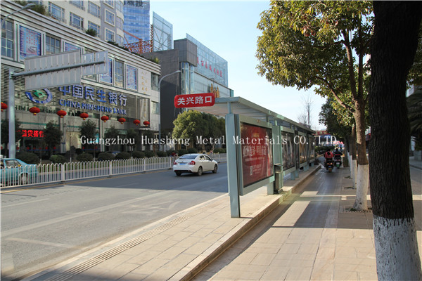 Most Selling Products LED Display Board Advertising Bus Shelter