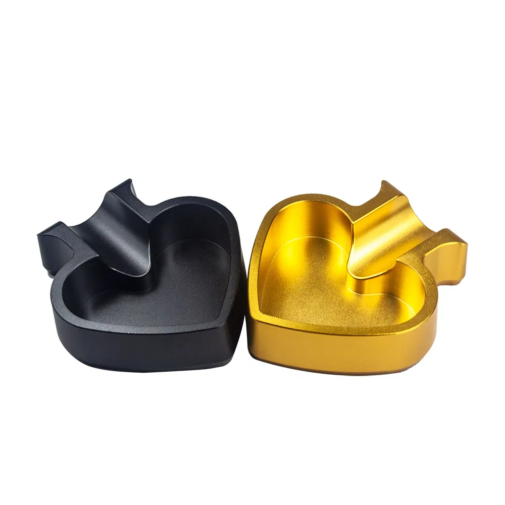Spade A Shape Cigar Ashtray Aluminum Alloy Ashtray DAB Tool Smoking Accessories