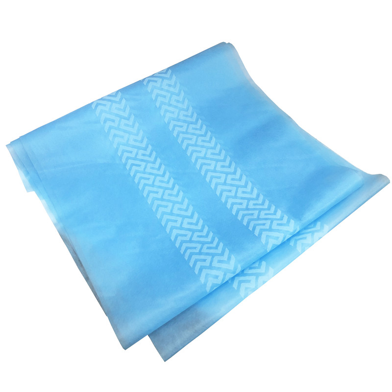 Blue Color 100% Polypropylene Shoe Cover Anti Slip Shoe Covers PP Fabric Shoe Cover