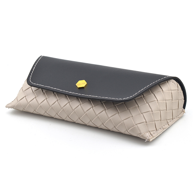 Fashion Wholesale PU Leather Soft Glasses Case for Sunglasses Packing