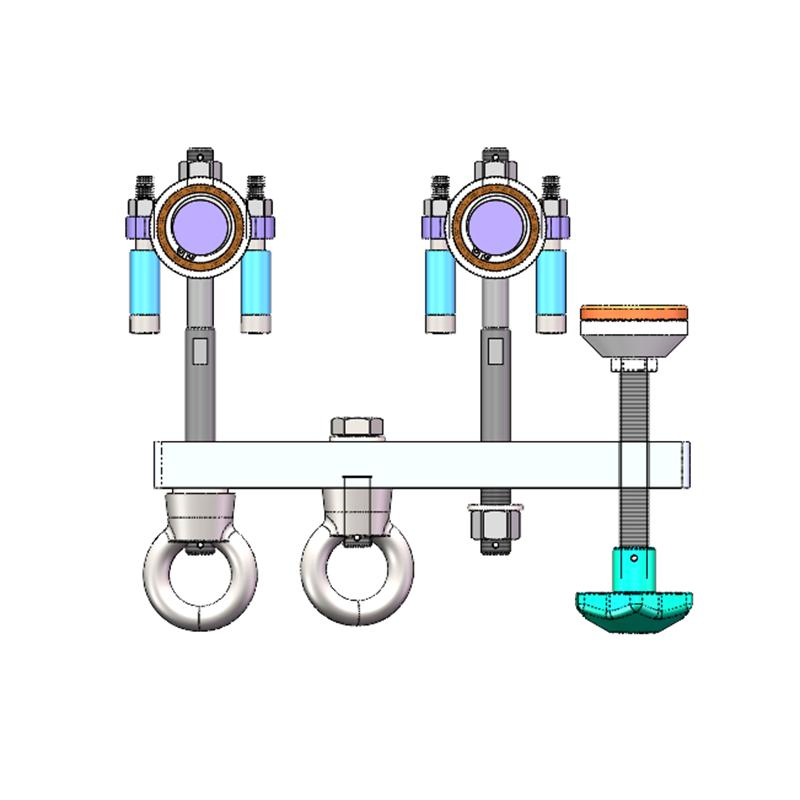 C70 Manual Trolley for Bmu System Mounted in Parapet Hoist