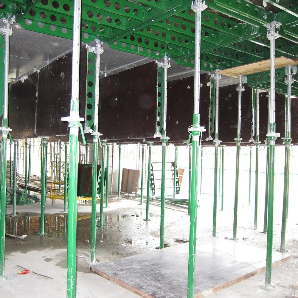Quick Assembly OEM ODM Custom Early Striking Formwork System Bracing Slab Modular Green Head Table Steel Frame Concrete Construction Formwork for Basements