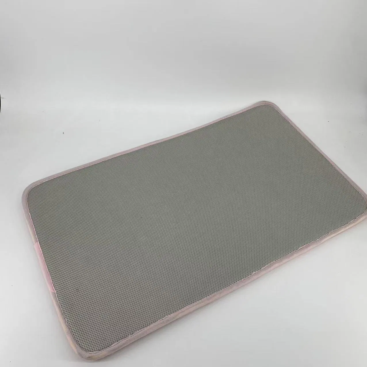 Flannel Jacquard Absorbent Sponge Anti-Skid Floor Mat Slow Rebound Rug Microfiber Memory Foam Bath Mat Protection From Humidity